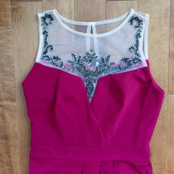 Little Mistress Pink Bodycon dress - Picture 2 of 10